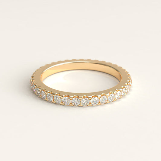 Eternity 18k Gold with Diamonds Band