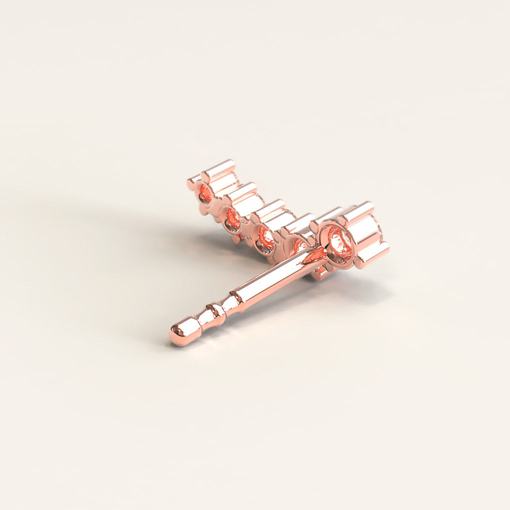 Rose Gold and Diamond Climber
