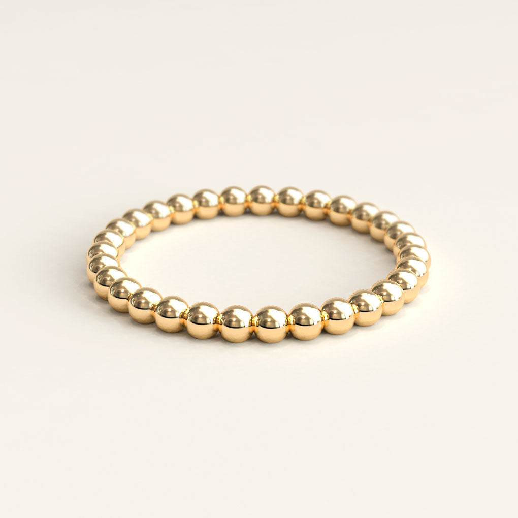 18k Gold Bubble Ring – GOHI Jewelry